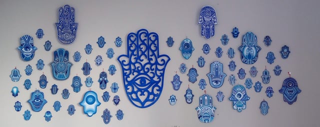My hamsa collection so far