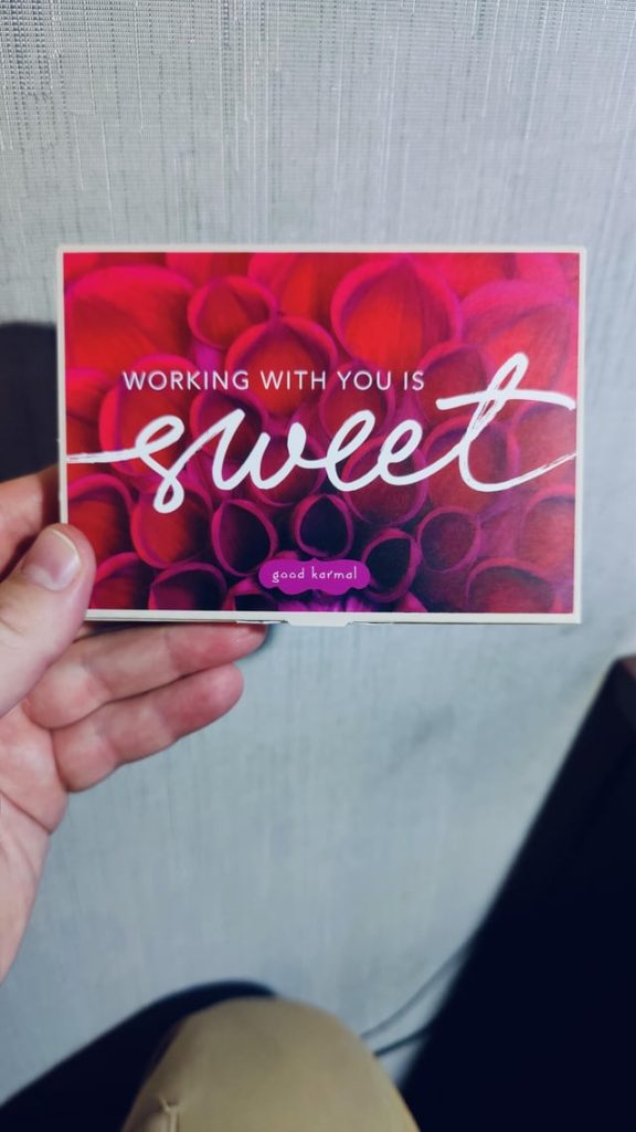 Awww, that's nice of you...