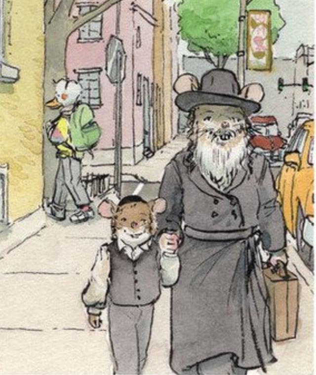 Is this portrayal of Jews in Beneath the Trees Where Nobody Sees antisemitic?