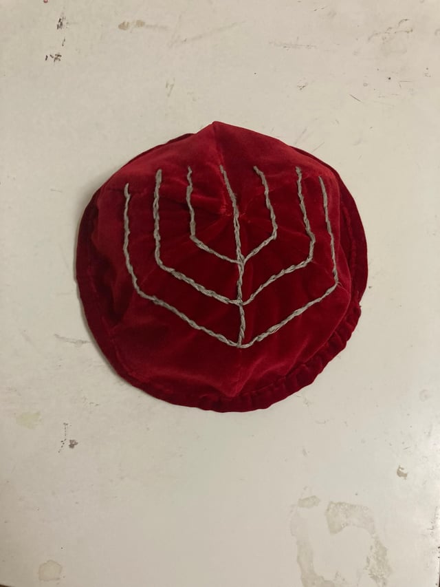 I just finished making a kipah with my own 2 hands, and I am super proud of my work!