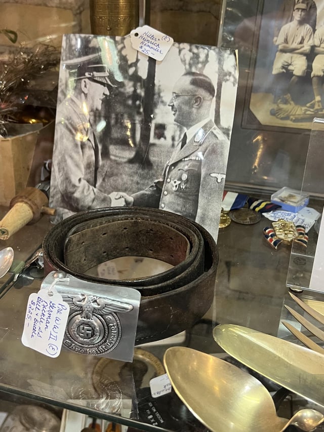 Found Nazi Memorabilia in Antique Store