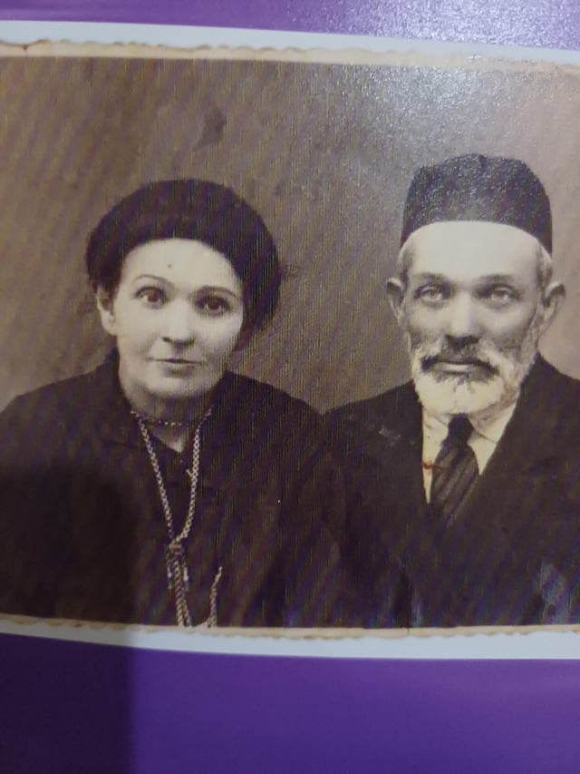 I was looking through an old family album and found this...