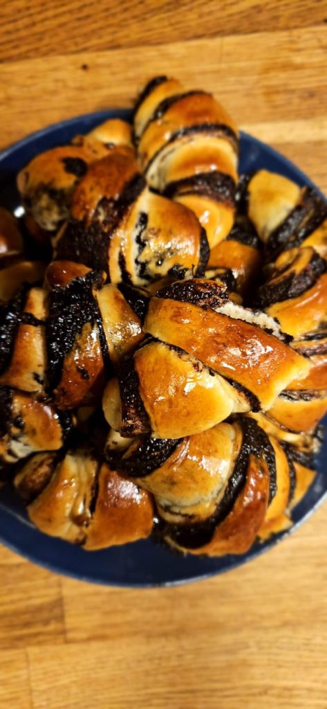Apparently Rugelach is a Jewish thing? (Should've known by the name...) anyway, I made it for the first time!
