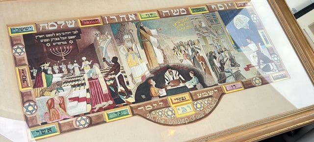 Just found this piece of art for free. Need help translating and describing this piece. Thanks! 