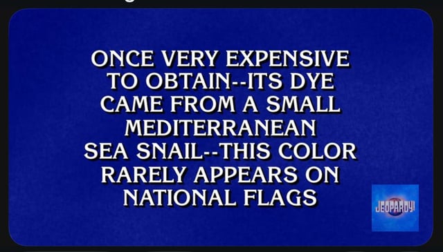 Celebrity Jeopardy last night