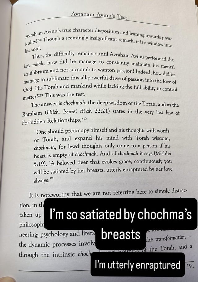 This is why Judaism is my fave religion 🤣🤣
