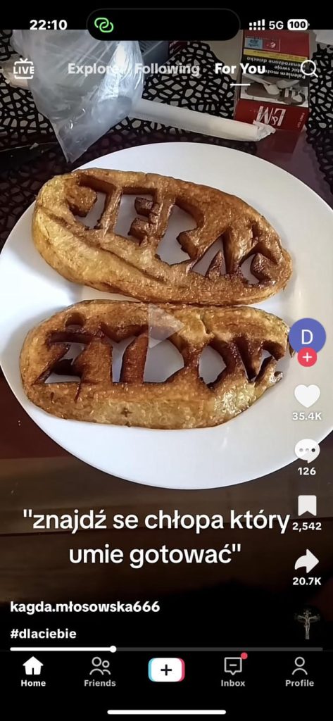 “A glimpse of casual antisemitism in Poland — carving ‘F** Jews’ into bread and songs about spitting on the Star of David”