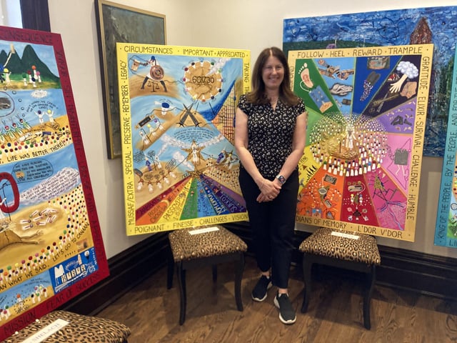 'It's my gift to the world': This Canadian artist painted all 54 parshiyot of the Torah