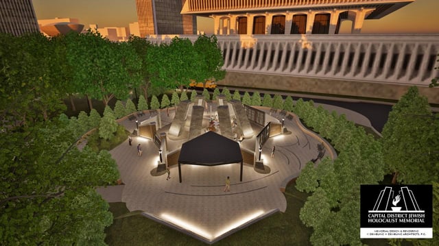 Hochul approves Holocaust monument for Empire State Plaza